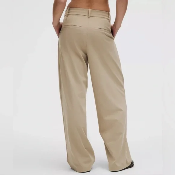 Lululemon Day-drift High Rise Wide Leg Trouser M (Short) Shear Oak (Sold Out) - Picture 2 of 12